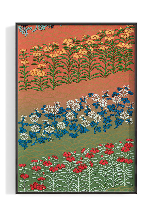 Japanese Flowers | Poster