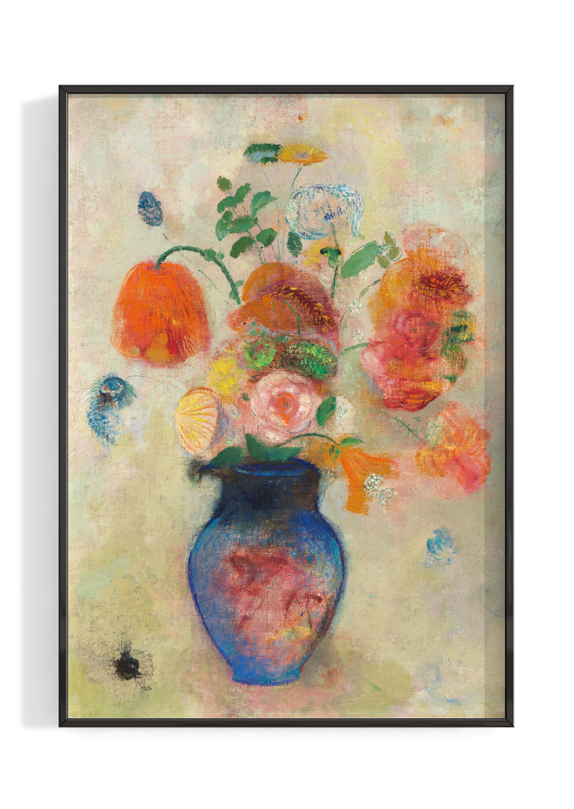 Bouquet Flowers by Odilon Redon