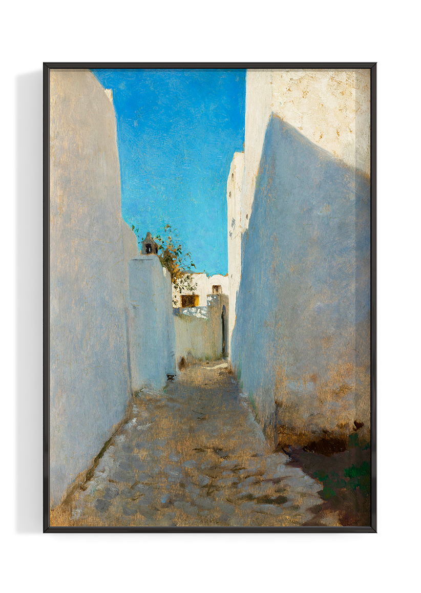 A Moroccan Street Scene by John Singer Sargent