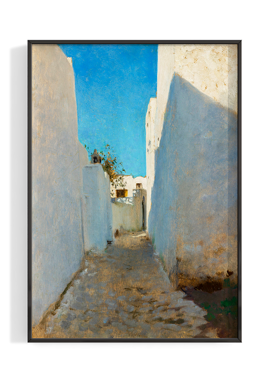 A Moroccan Street Scene by John Singer Sargent