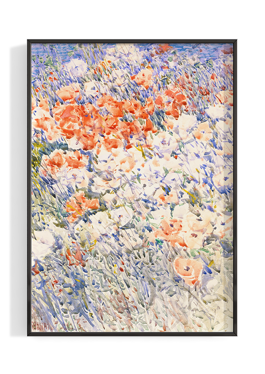 Abstract Field of Flowers | Poster Print