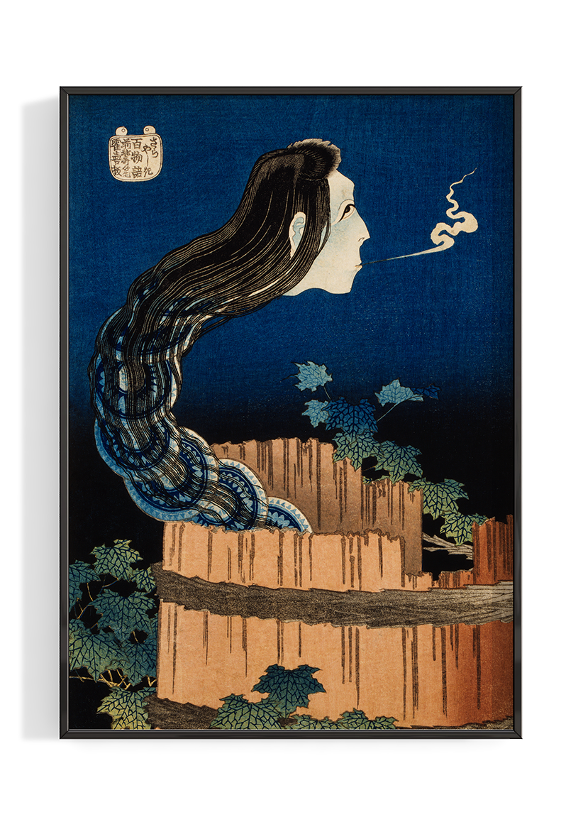 Japanese Folklore | Vintage Style Japanese | Poster Print