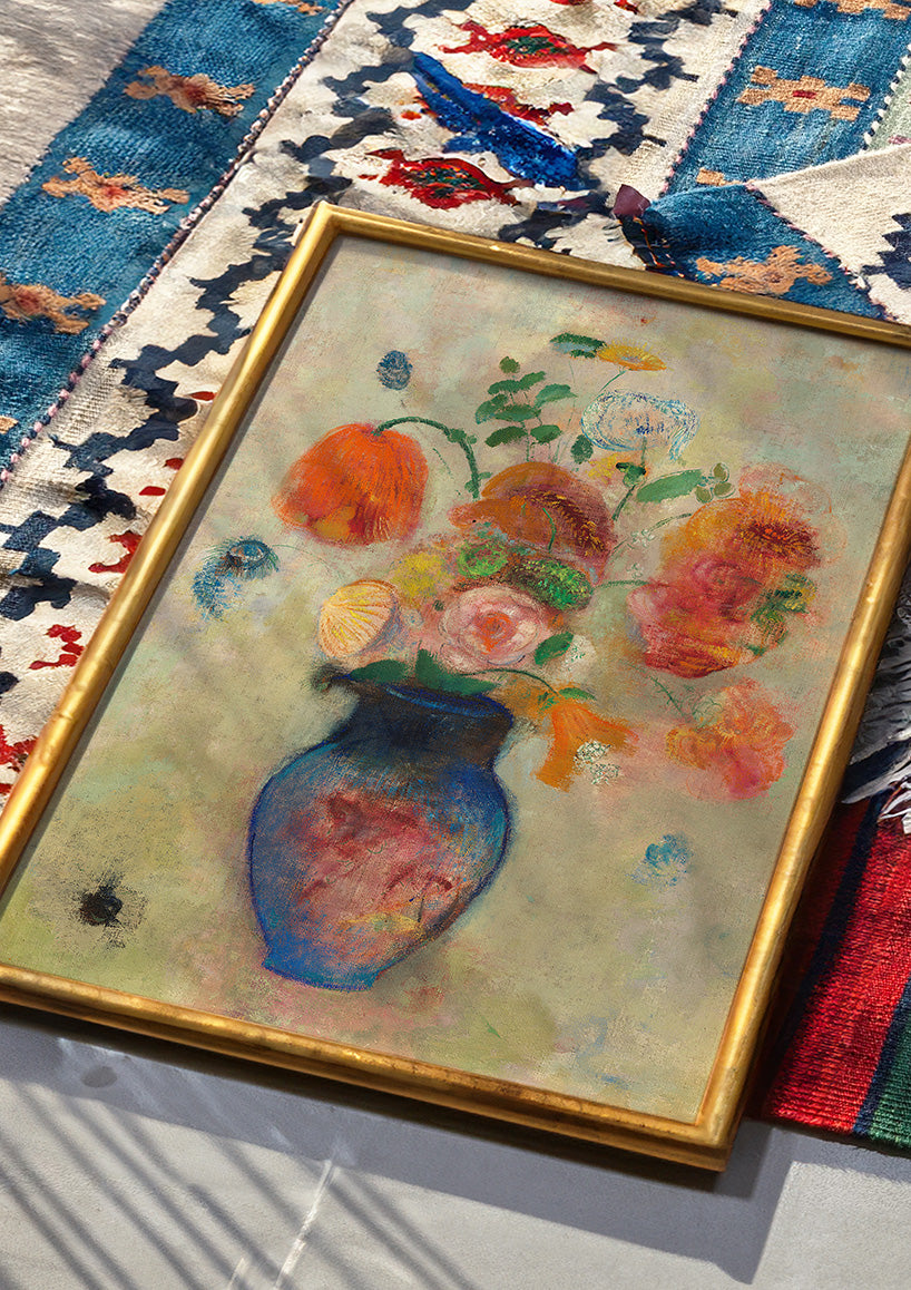 Bouquet Flowers by Odilon Redon